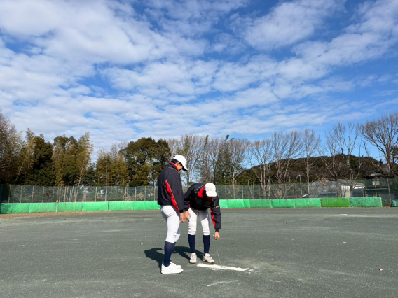 年始　美合Gグランド開き